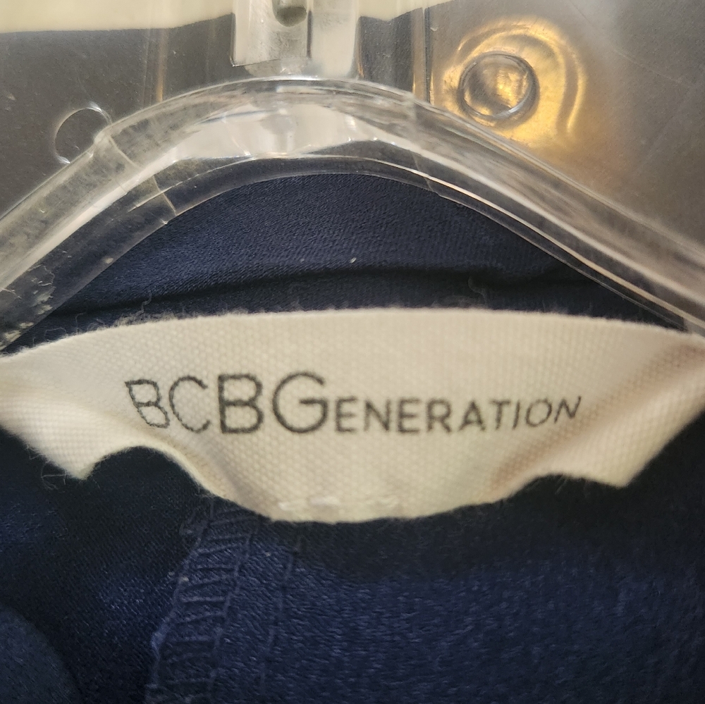 Bcbgeneration Euc Medium Spring Summer Sheer Navy… - image 3